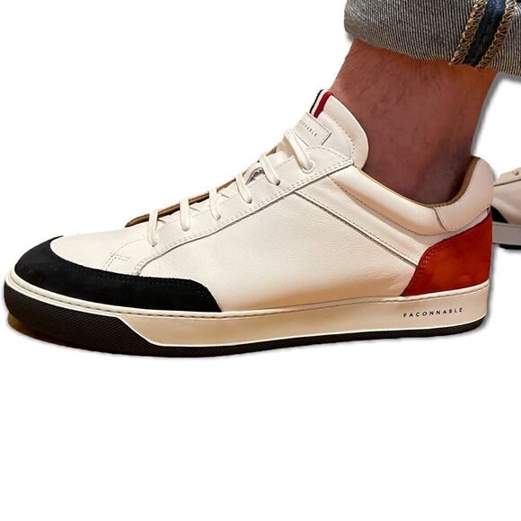 Mens FACONNABLE Sneakers |Size: 45.5| - Picture 1 of 16